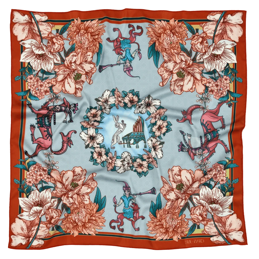 Տիեզերական ծաղիկներ կապույտ